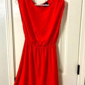 Juniors orange wassio dress